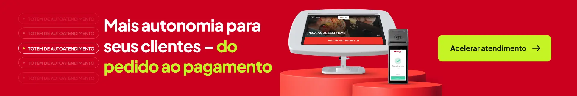 Totem de autoatendimento