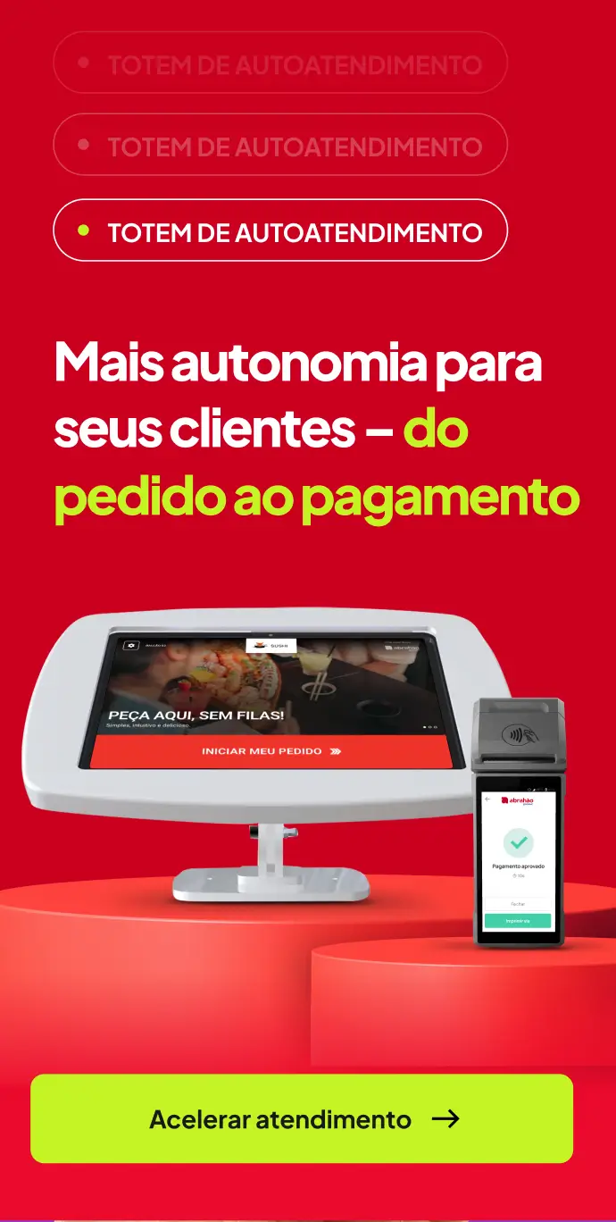Totem de autoatendimento