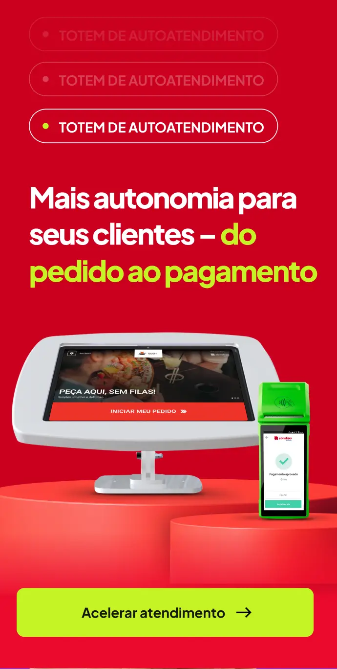 Totem de autoatendimento