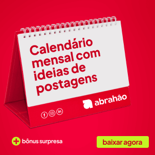 Calendário Mensal com Idéias de Postagens